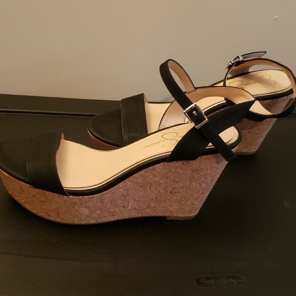 Jessica Simpson platform wedges - Picture 2 of 6